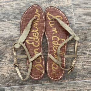 Sam Edelman “Gigi thong sandal” in camo